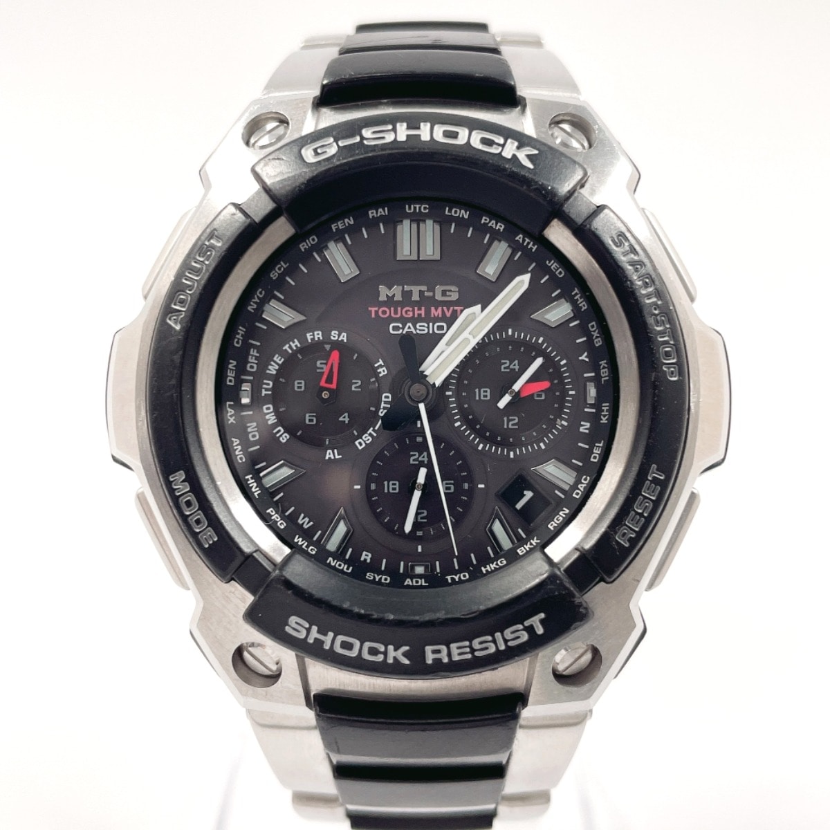 MTG-1200 G-SHOCK 腕時計 シルバー ステンレススチール メンズ