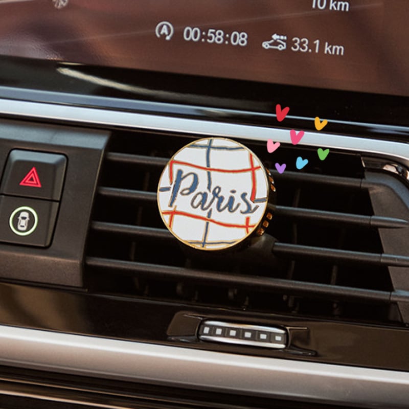 BTS V テテ 車両用芳香剤[CHUNGDAM FRAGRANCE]ジュエリークリップ PARIS 自動車 ディフューザー