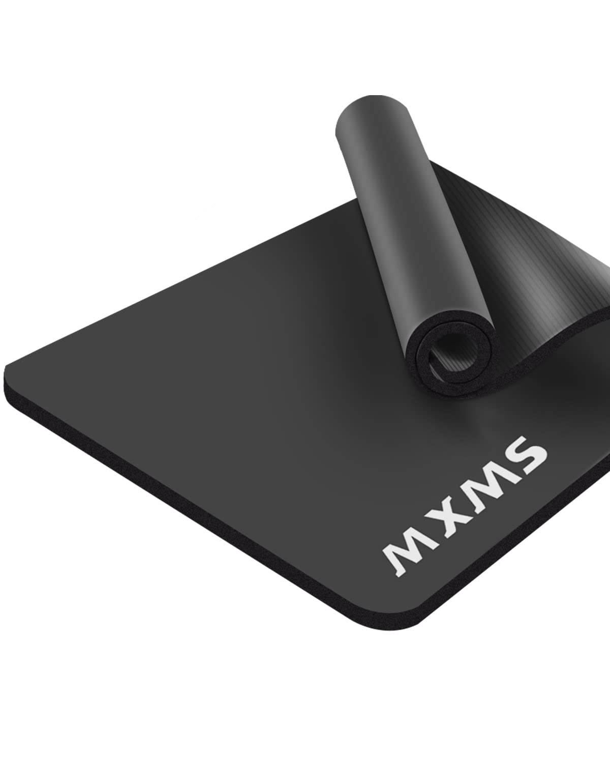 YUREN メンズ用 トレーニングマット 幅広 90*200cm 極厚 15mm 特大 ヨガマット 高密度 ニトリルゴム 筋トレマット ピラティス エクササイズ マット 滑り止め 初心者 収納バッグ付