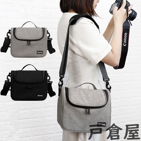 カメラバッグ 一眼レフ バッグ ショルダー カメラケース レンズ収納 おしゃれ Aneej Org