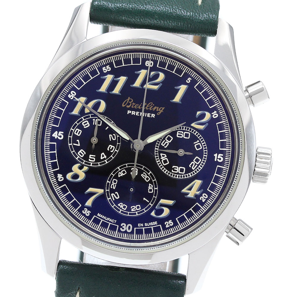 ブライトリング BREITLING A40035 ナビタイマー プレミエ クロノグラフ 自動巻き メンズ 箱・保証書付き_896113【中古】