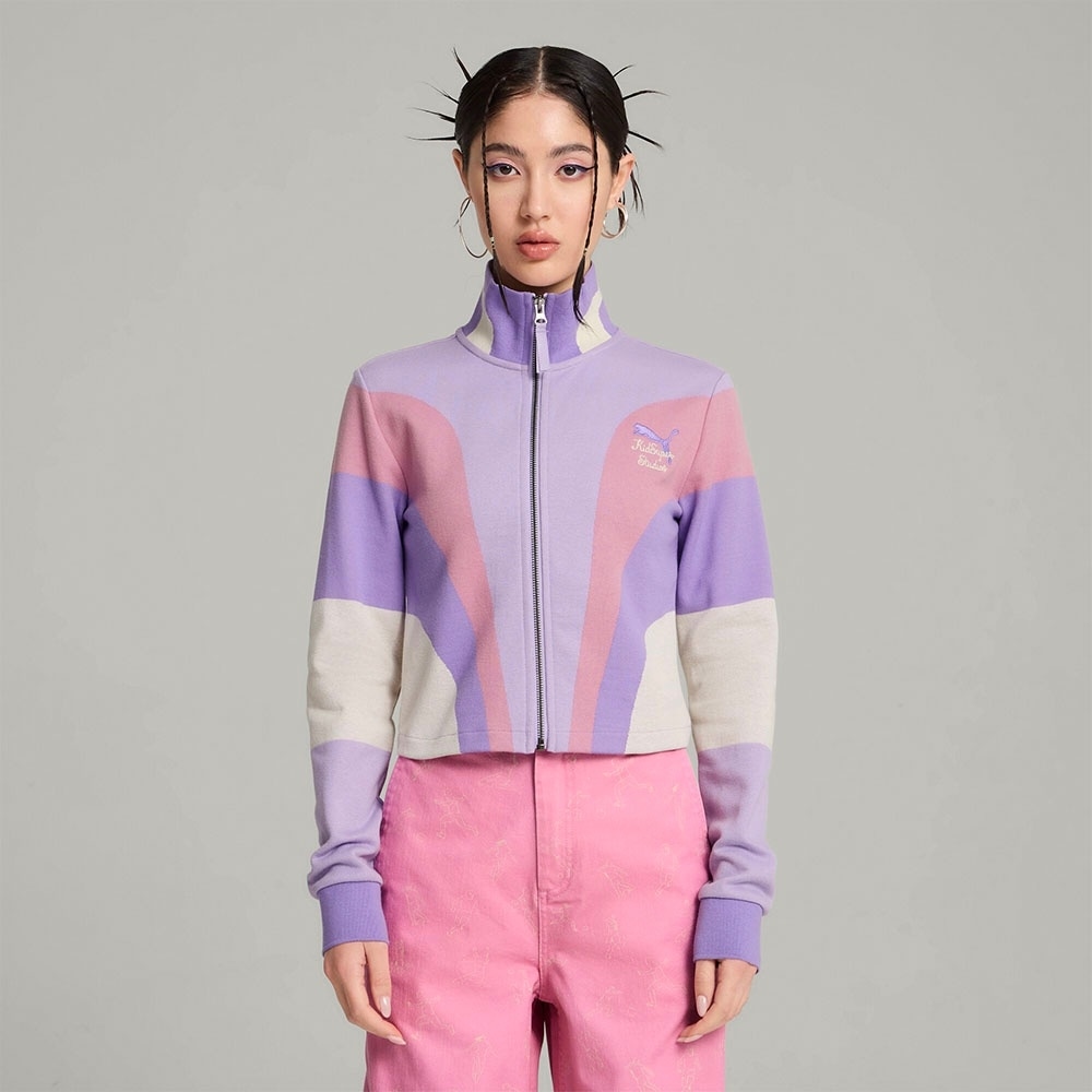 プーマ×キッドスーパートップ-ビビッドバイオレット/ 626705-70