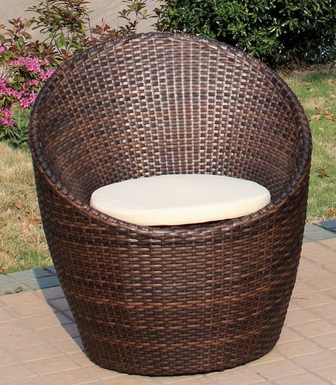 ジャービス商事　人工ラタン　ガーデンチェア　チェア　NH-30101　38720　1脚　チェアのみ