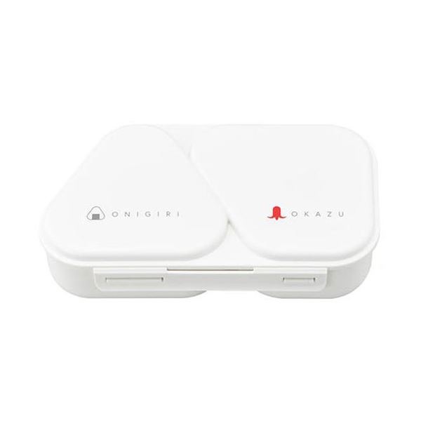 [5セット] オーエスケー おにぎり ランチケース ホワイト MMT37891X5