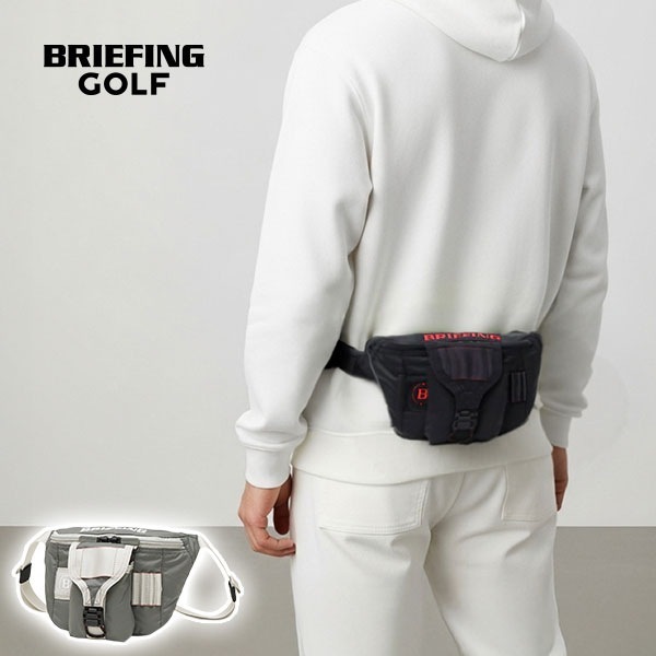 日本正規品 ウエストバッグ メンズ レディース ゴルフバッグ 小さめ ブランド ウエストポーチ ボディバッグ 斜めがけ 撥水 CS SERIES ROUND BRG251E12