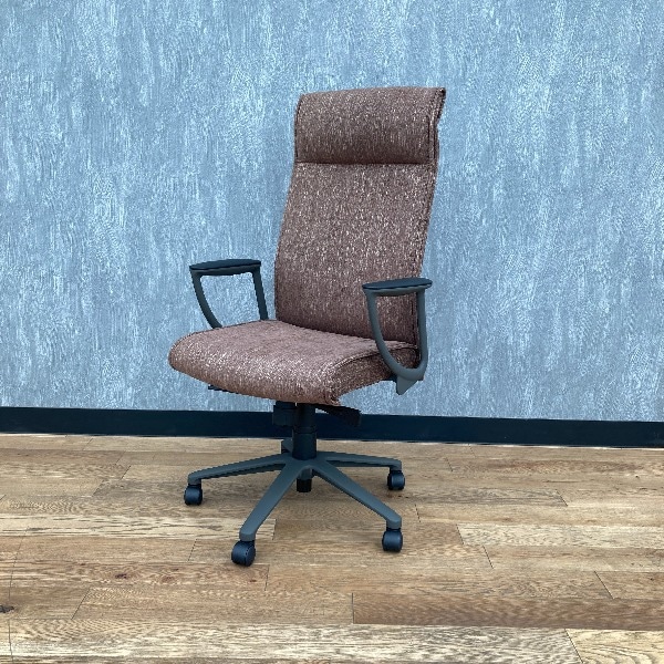 オフィスチェア 肘あり ブラウン オフィスチェア シェーレ 肘有り 肘つき ワークチェア PCチェア パソコンチェア デスクチェア OAチェア チェア イス 椅子