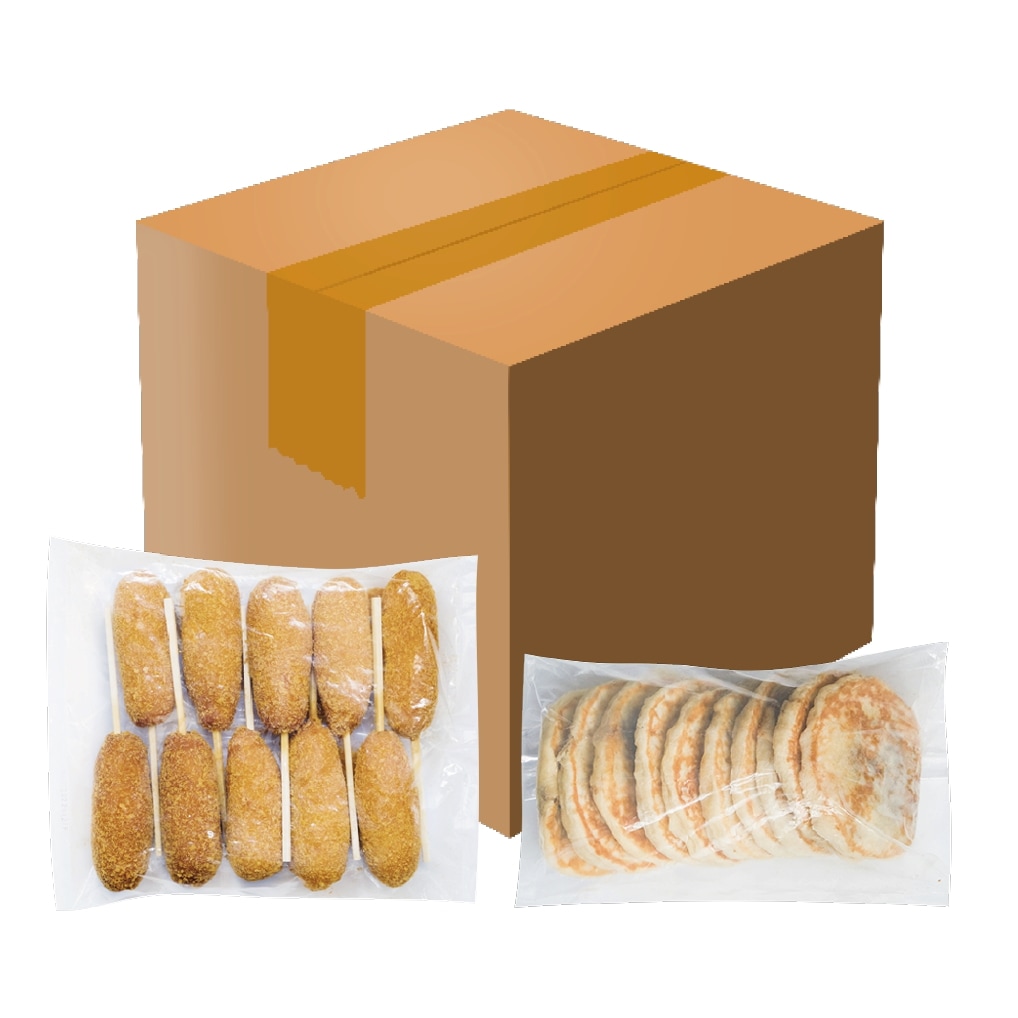 【業務用セット】チーズハッドグ10個+業務用ハチミツ味ホットク10個　新大久保チーズドックホットクチーズボール韓国お土産