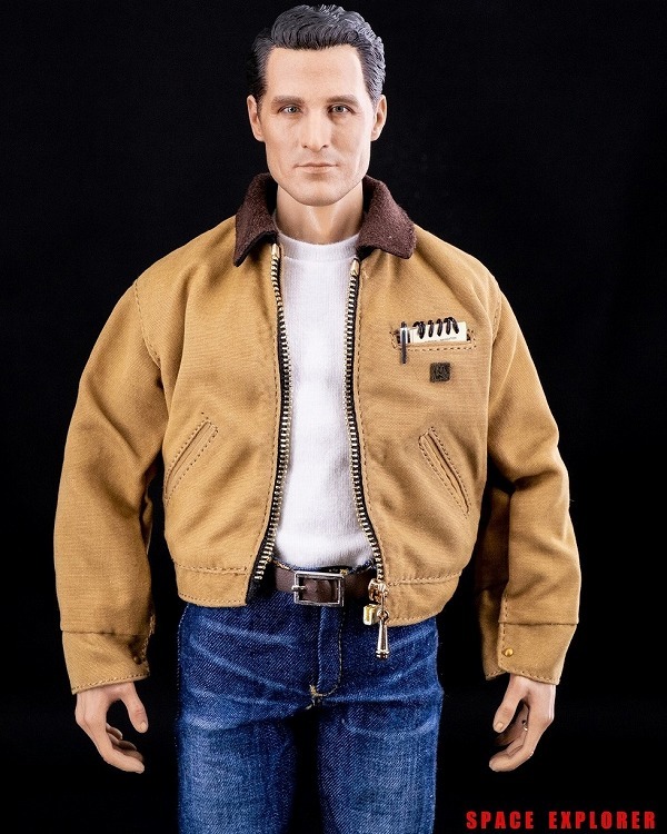 新品未開封Supermad toys 1/6 インターステラー クーパー Copper ホットトイズ DAMTOYS Interstellar マシュー マコノヒー