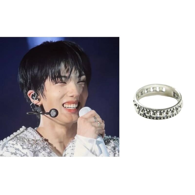 【NCT チソン着用】R339シルバーリング