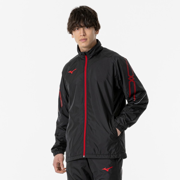 返品交換不可 大特価 MIZUNO ミズノ 発熱素材 MCライン ブレスサーモ裏地ウォーマージャケット ユニセックス トップス メンズ 32MEA63196
