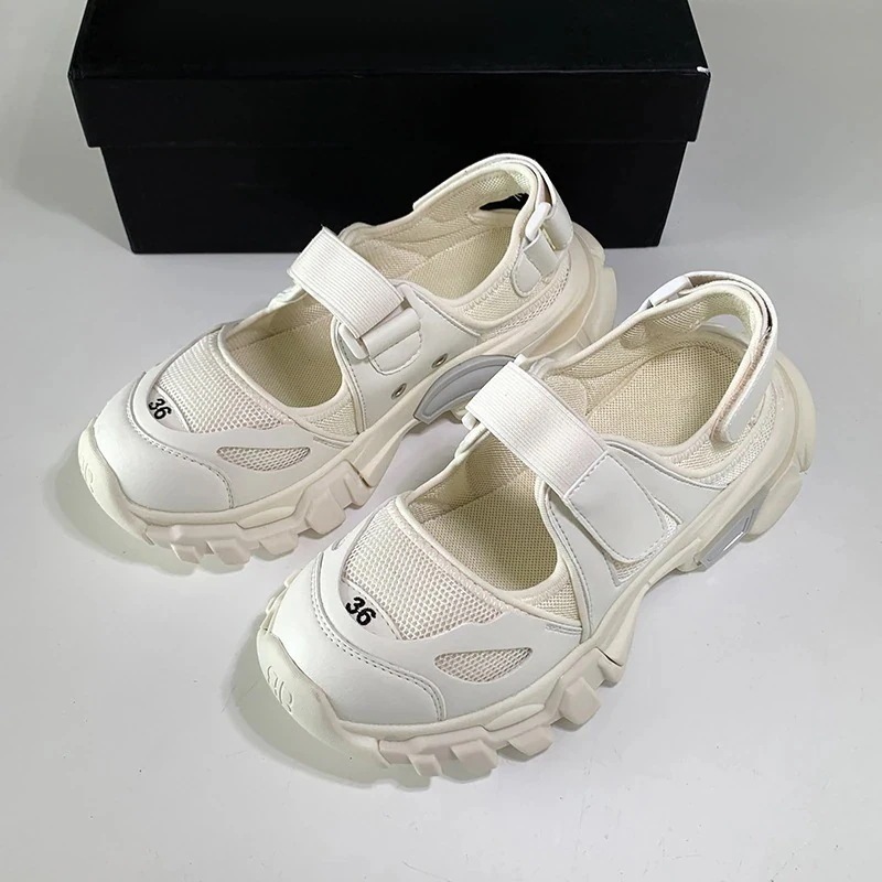 【新品】【Tk大人気】夏サンダルスリッパフラットリボンサンダル 韓国ファッション通気 ネット通気性良いおやじ靴です ストラップサンダル レディース 厚底サンダル スポーツサンダル