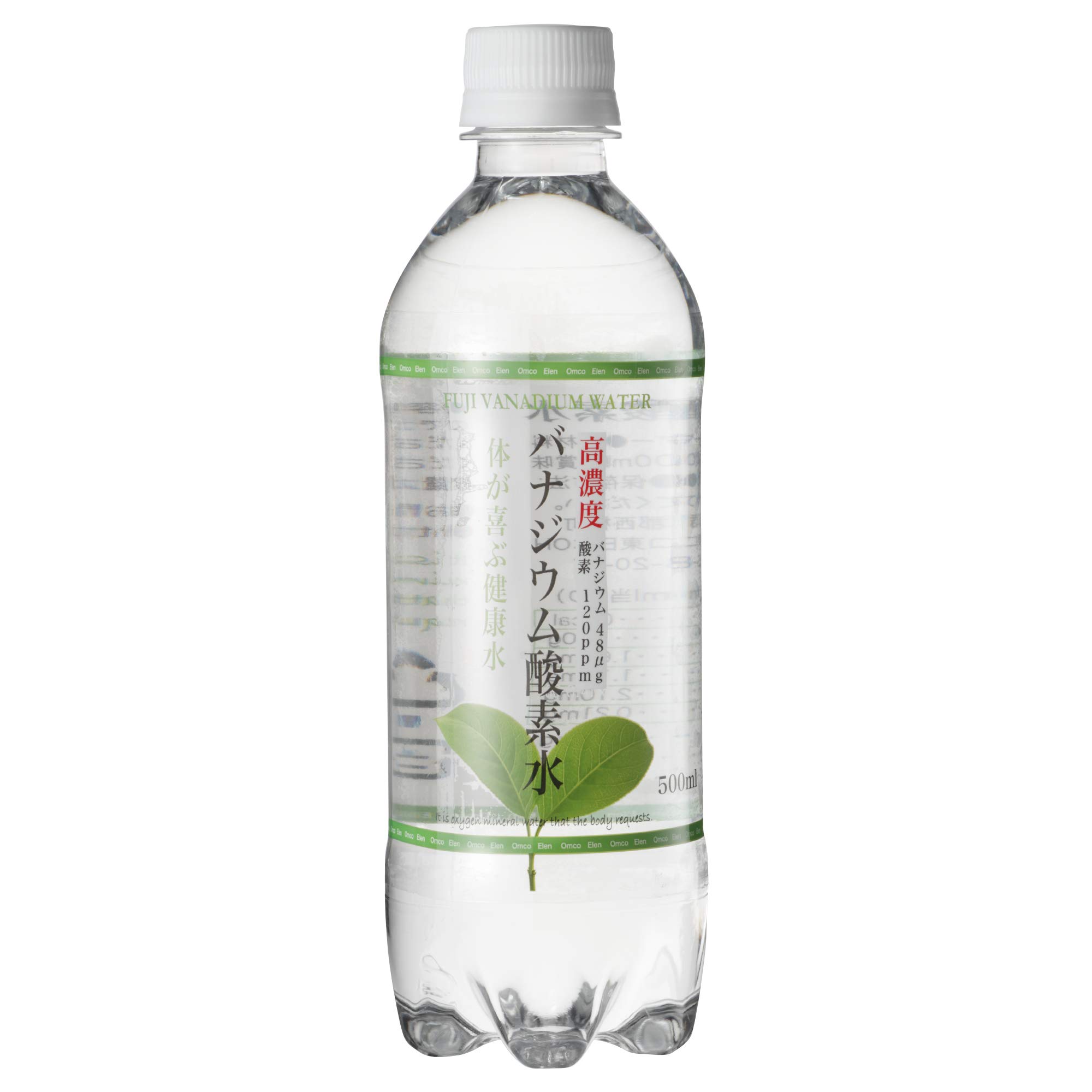 Qoo10最安値挑戦 オムコ東日本 バナジウム酸素水 PET 500mL×24本