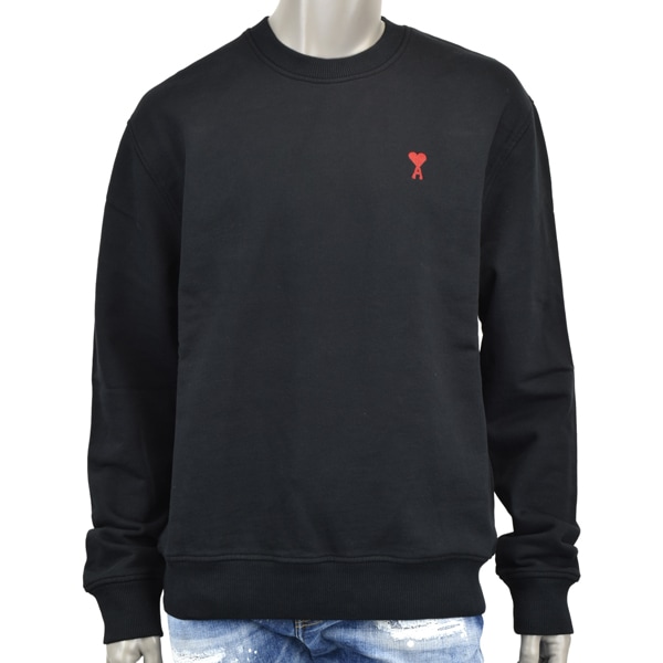 AMI Alexandre Mattiussi アミ アレクサンドロ マテュッシ RED AMI DE COEUR SWEATSHIRT/スウェット トレーナー/BFUSW035 730 001 27,860円
