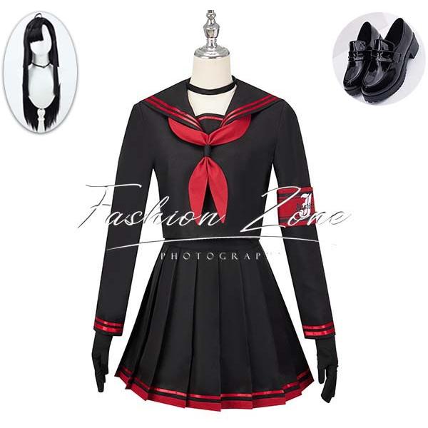 ブルーアーカイブ-Blue Archive- 風 仲正イチカ コスプレ衣装 ウィッグ 靴 cosplay ハロウィン 演出服 変装