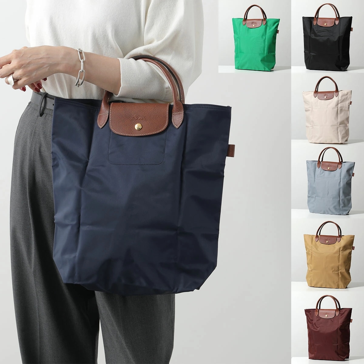 Longchamp ロンシャン トートバッグ Le Pliage Original M ル プリアージュ オリジナル 10168 089 レディース 折り畳み 鞄 カラー7色