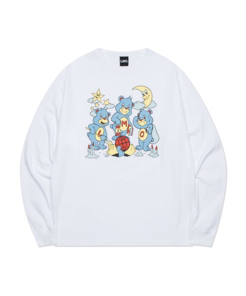 ★韓国の人気★【LMC】★DIGGING THREE BEARS LONG SLV TE.E★ 23SS DIGGING THREE BEARS LONG SLV TEE T-shirt 韓国正規品 T