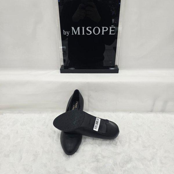 By 女性 ベーシック ラウンド パンプス 112HT411SF008 BLACK 4 JJ