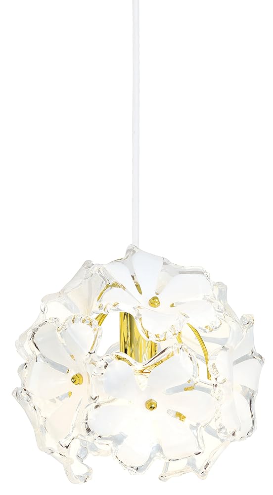 キシマ ブーケ ペンダントライト Clear 約φ20 H18.5 全高75H GEM-6873