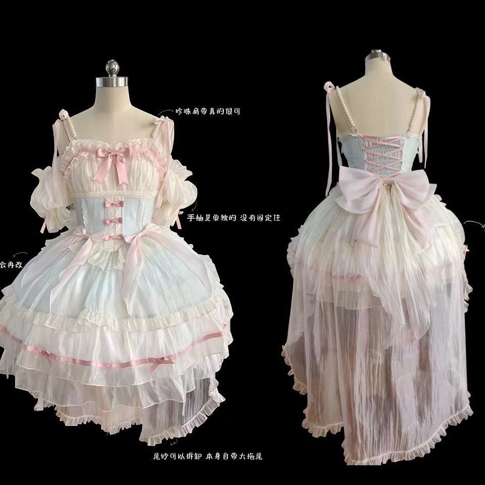 バレエ風ワンピース誕生日ロリータ成人式プレゼント