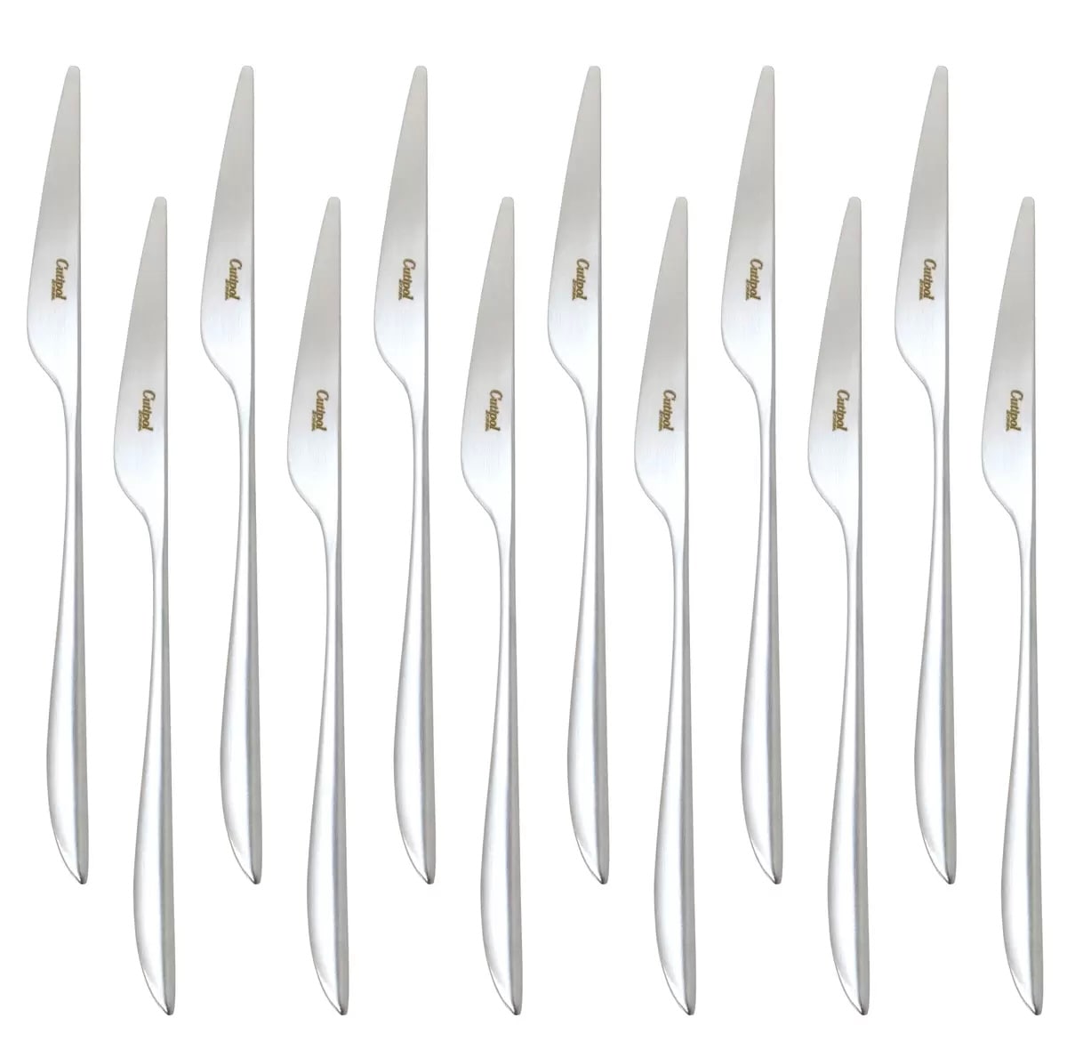 アイコン ディナーナイフ シルバー マット 12本セット 正規品