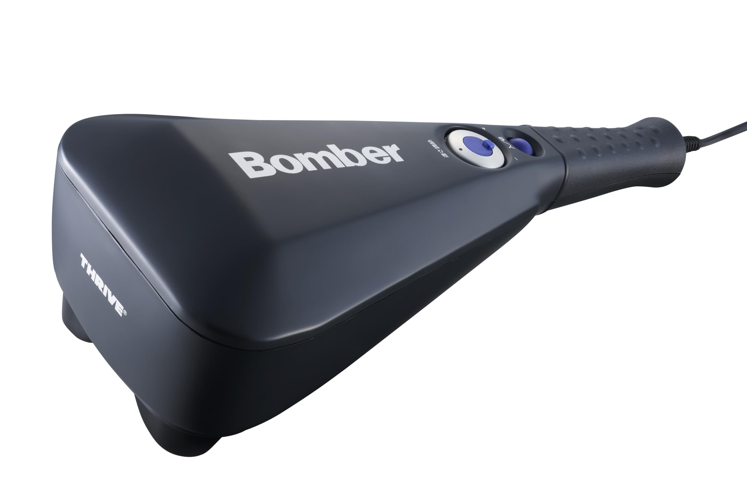 Qoo10最安値挑戦 スライヴ Bomber ボンバー 「頼れる機能強力ツイン振動でコリをほぐす 速度切替え可能」 マッサージャー MD-2700 管理医療機器