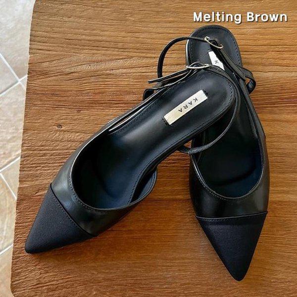 女性夏フラットスリングバックシューズ K41