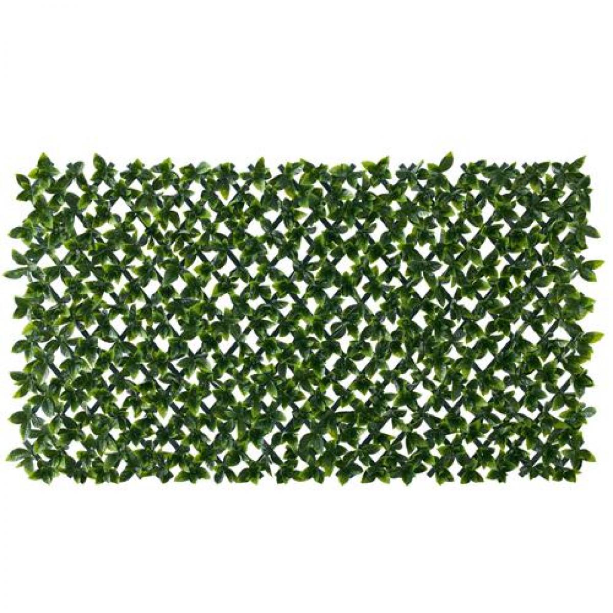 アイリスオーヤマ DECO GREEN 伸縮フェンス GF-180DG ダークグリーン 120×45cm～30×255cm フェイクグリーン 目隠し 庭 ベランダ