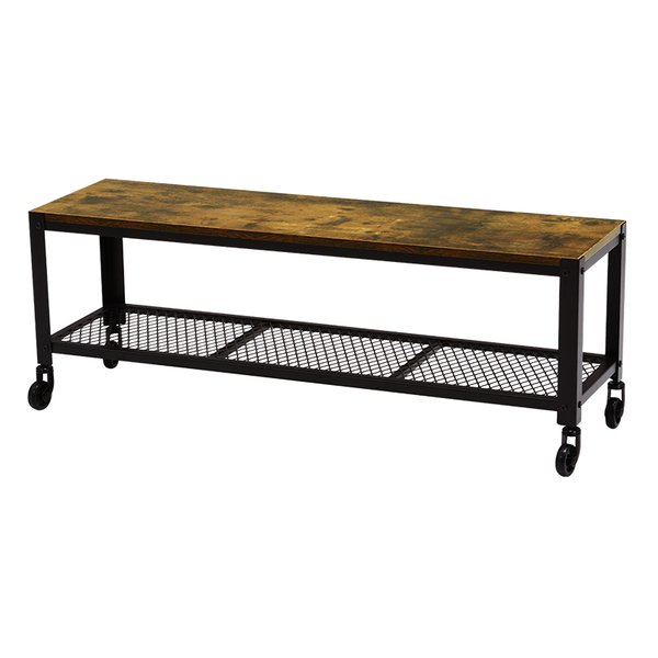 ヴィンテージTV台 幅110×奥行30×高さ39.5cm キャスター付きテレビボード KTV-3762 8,154円