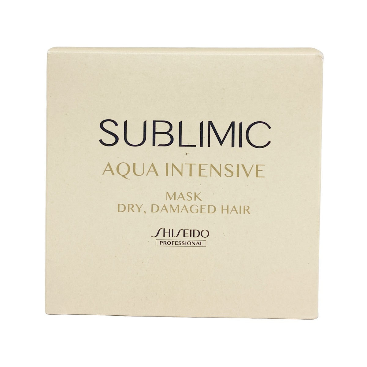 【2個セット】資生堂 サブリミック アクアインテンシブ マスク D 200g 乾燥した髪用 ダメージケア AQUA INTENSIVE トリートメント 美容院 美容室 サロン