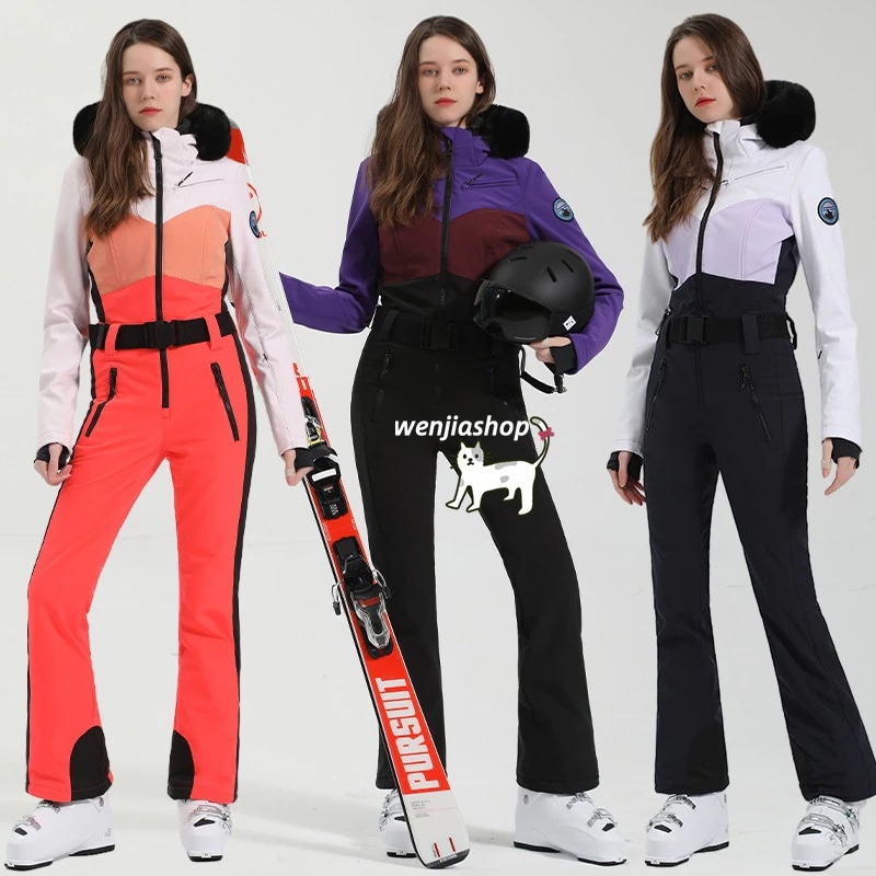 【急速出荷!】スノーボードウェア つなぎ レディース 上下セット パンツ ズボン トップス ジャケット アウター スノボウェア スノーウェア スキーウェア スノボーウェア 韓国風 防風 防水 防雪 防