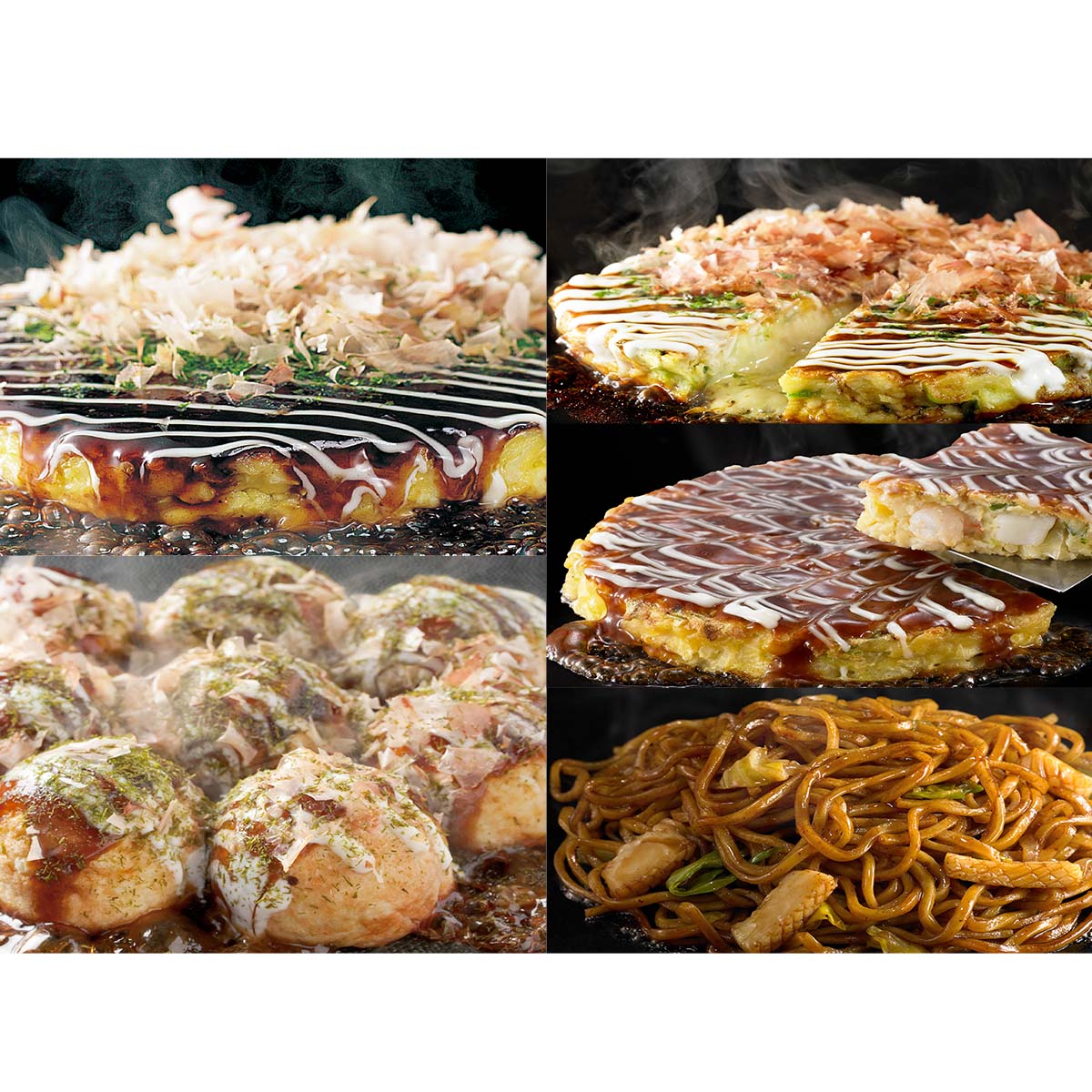 お好み焼き千房の 「粉もん満腹福袋」+たこ焼6個 冷凍食品 ねぎ焼き 焼きそば
