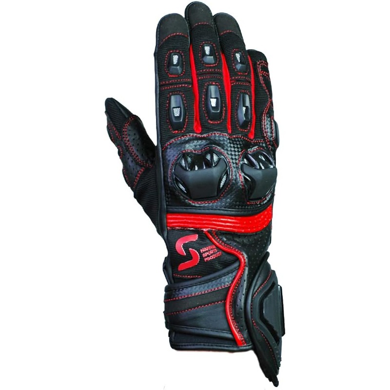 ナンカイ NANKAI バイク用 エアテイクグローブ レッド サイズ:LL SDG-7060-RD-LL