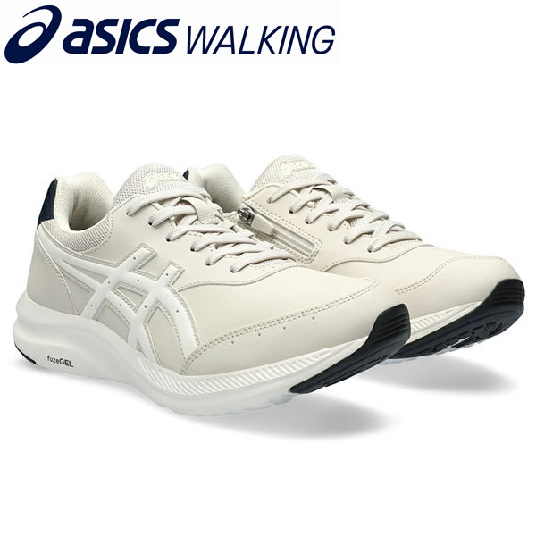 アシックス ウォーキングシューズ ゲルファンウォーカー 4E相当 幅広 ファスナー付き 1291A041-250 メンズ asics GEL-FUNWALKER M041 スニーカー