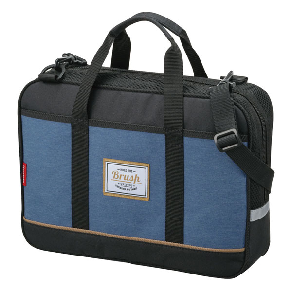 呉竹 Kuretake 書道セット ブルー×ブラック GA130-12