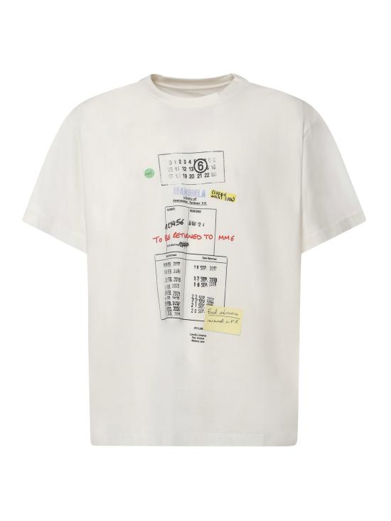 MM6 MAISON MARGIELA Men T-Shirts SH0GC0070 M20170101 Beige
