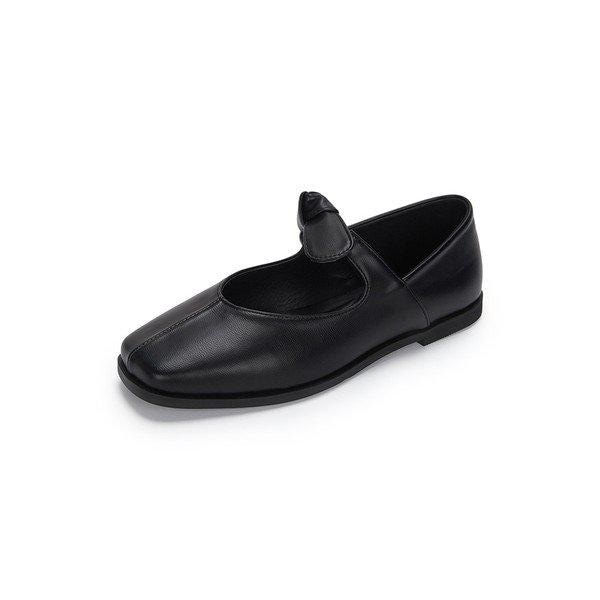 M. IVYリボンのフラットブラック516423808ZA_P369862092