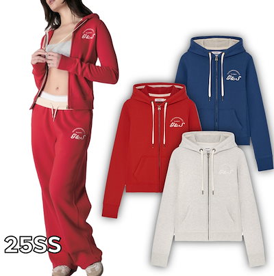 Qoo10] GLOWNY BOLD CROP ZIP UP : レディース服