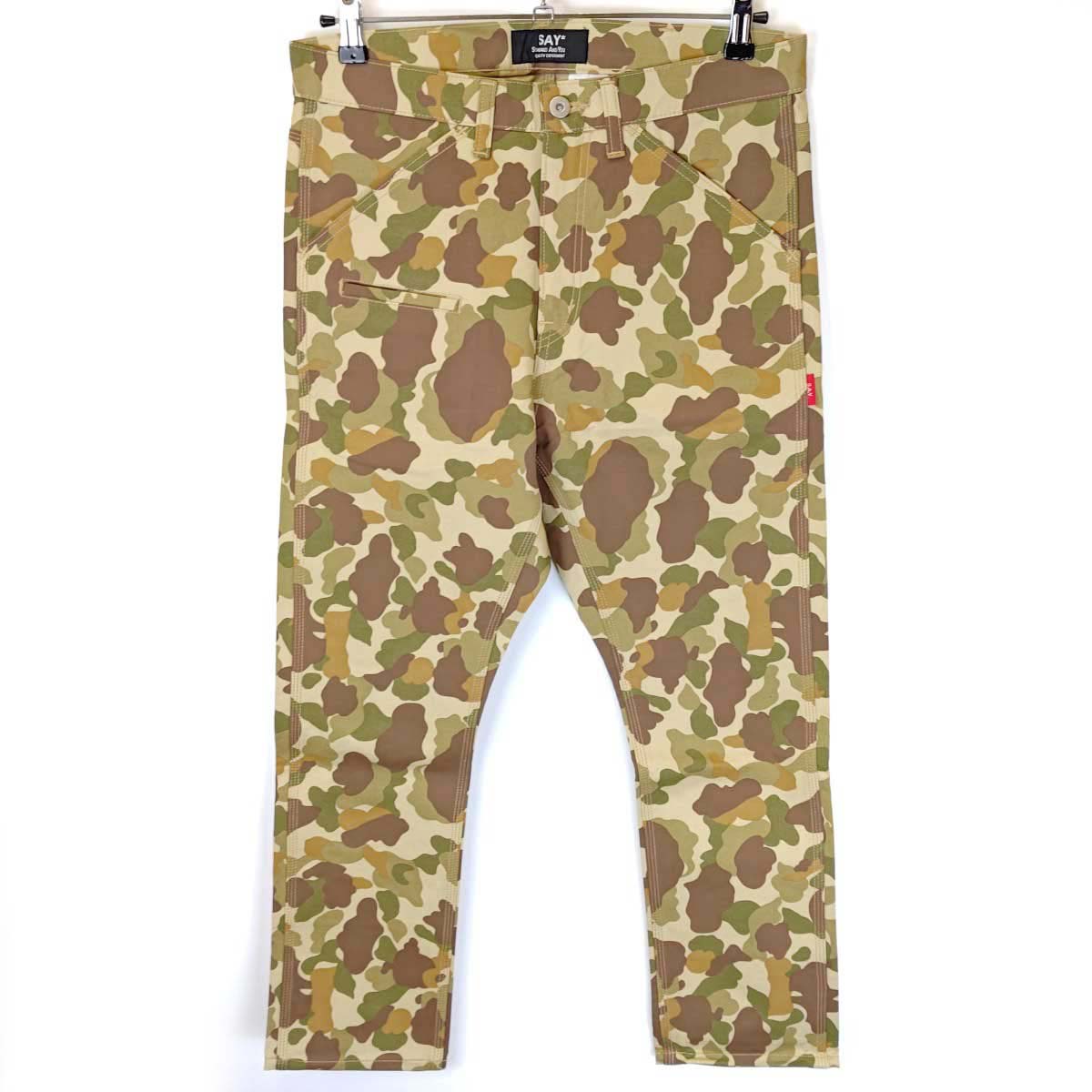 【中古】SAY standard and you カモフラ 迷彩 パンツ M SAY-162 メンズ