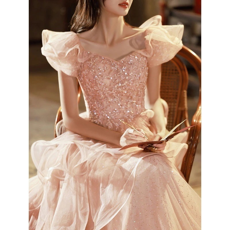 【2枚購入で 3oo円OFF！】イブニングドレス女性卒業式シニア感覚大人ホストスーパー婚約ドレス