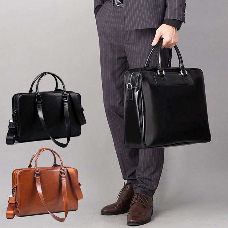 短納期！ビジネスバッグ メンズ パソコンバッグ トートバッグ 斜めがけバッグ ショルダーバッグ 男女兼用 横型 ハンドバッグ レディース 本牛革 革 通勤 通学 A4 出張 上品 ギフト プレゼント