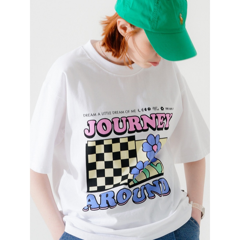 WV PROJECTドアアラウンド半袖TシャツホワイトMJST7657