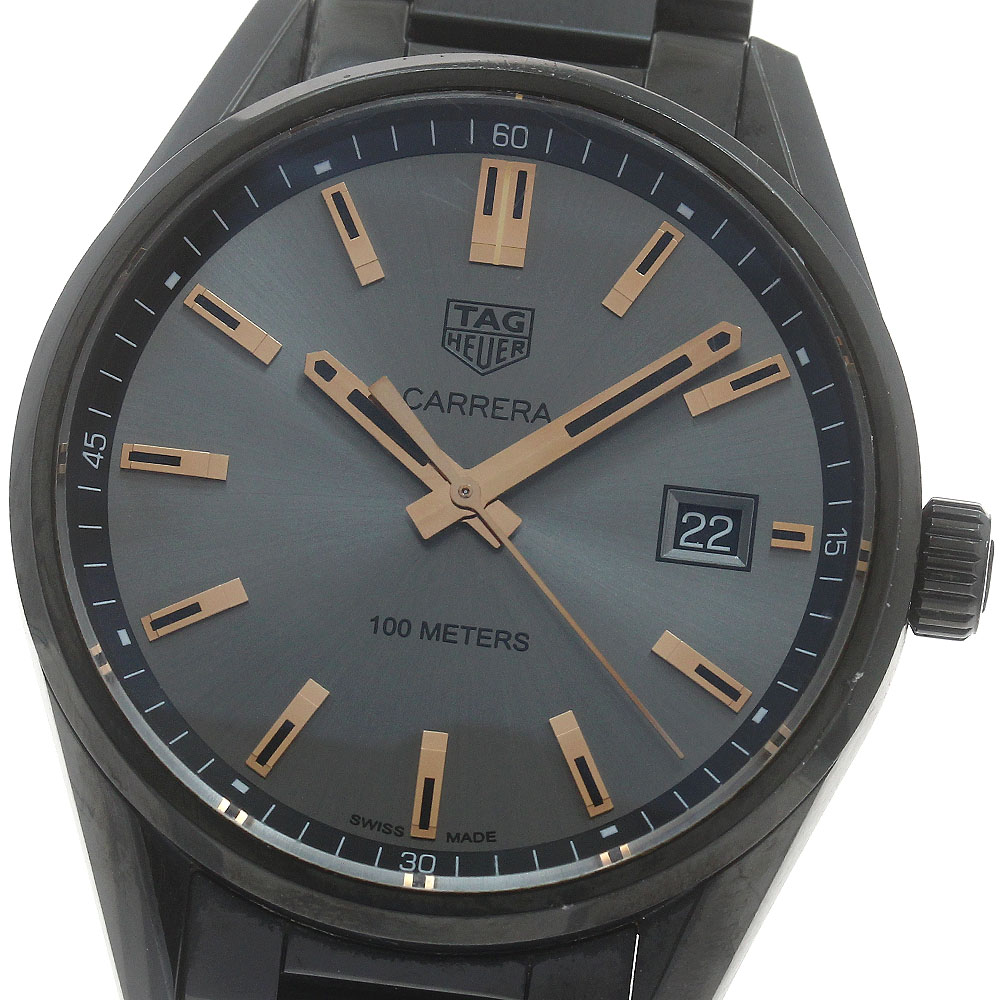 タグホイヤー TAG HEUER WAR1113 カレラ デイト クォーツ メンズ _881875【中古】 85,965円