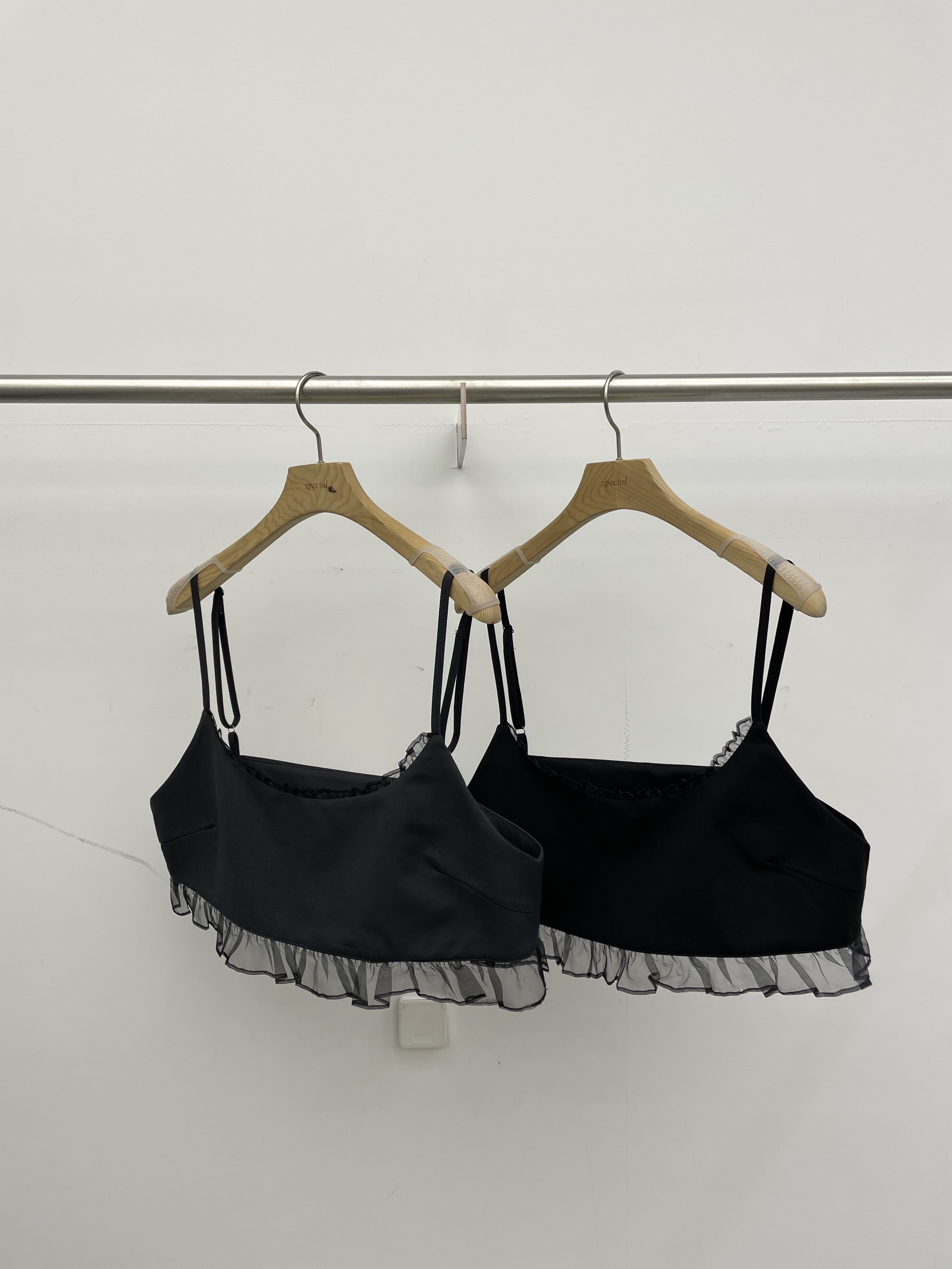 Shirring Bustier Top