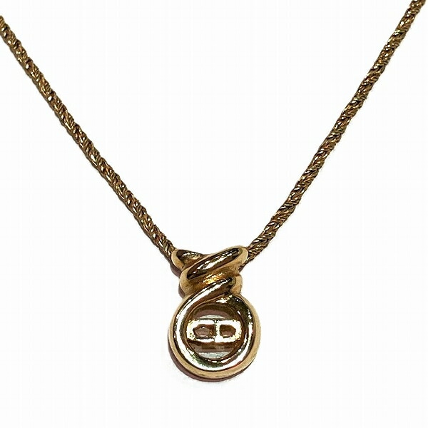 クリスチャンディオール CDロゴ ブランド小物 ネックレス レディース【中古】