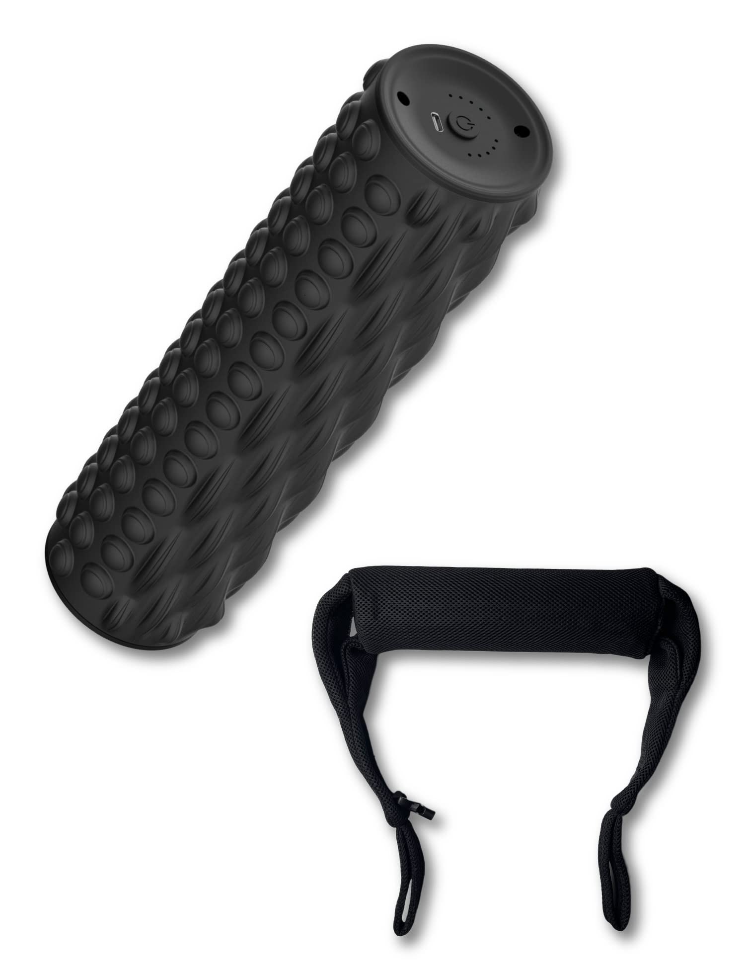 LIworld BODYREX 筋膜リリースローラー 電動 フォームローラー ストレッチ 筋膜ローラー 肩 首 腰 足 腕 太もも ギフト プレゼント ブラック