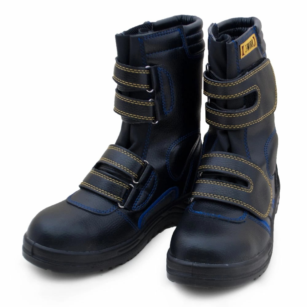 安全靴 J-WORK JW-773 セーフティーシューズ メンズ レディース 鋼鉄製先芯 衝撃吸収 静電気帯電防止機能 踏み抜き防止板 耐油底 半長靴 マジックタイプ ４E プロテクティブスニーカー