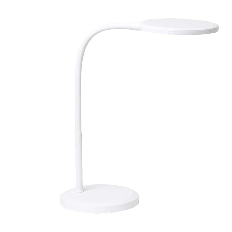 即納：ソニック デスクライト リビガク LED 調光機能付 面発光 ホワイト LV-3158-W