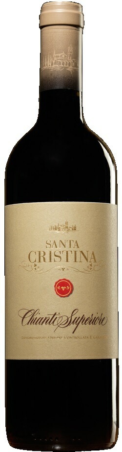 【送料無料】【ENOTECA エノテカ】サンタクリスティーナキャンティスペリオーレ 750ml6本［赤/ミディアムフルボディ/イタリア/トスカーナ］【北海道東北四国