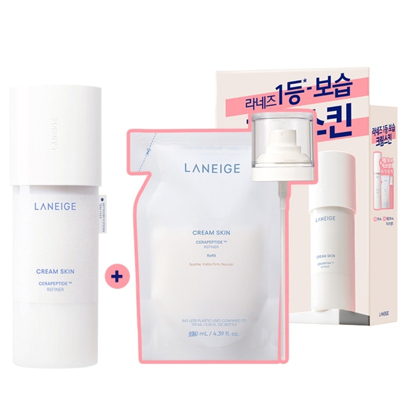 [bts jin pick] クリームスキン170ml 企画 (+130ml リフィル+ミストポンプ)