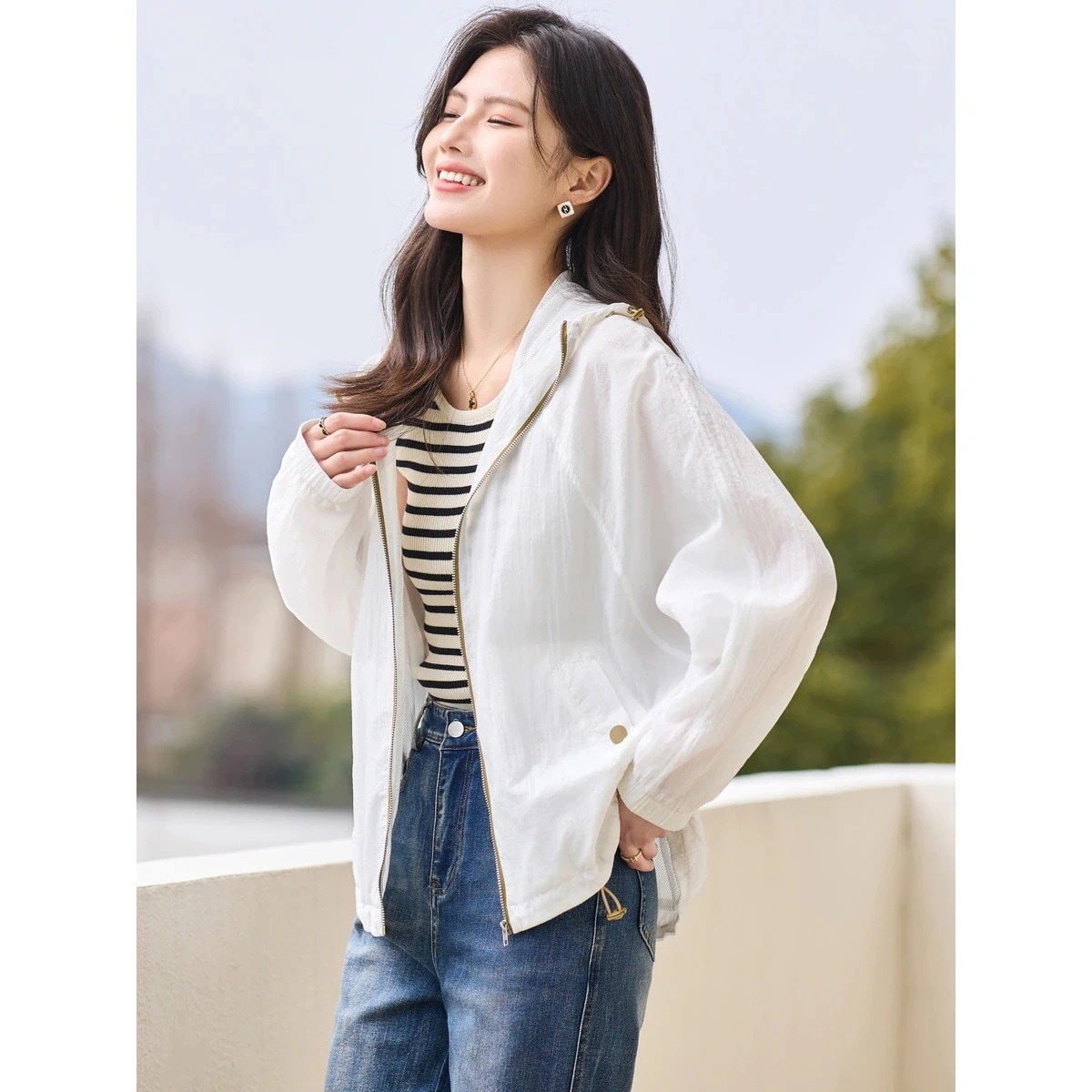 【秋の準備】2025新作 おしゃれトレンチコート 百掛け アウター 秋 レディースアウター ラシャ アウター トップス ママスーツ 紫外線対策卒業式